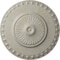 Ekena Millwork Lyon Ceiling Medallion (Fits Canopies up to 3 5/8"), 23 1/2"OD x 3 1/4"P, Pot of Cream Crackle CM23LYPCC - alternate 1